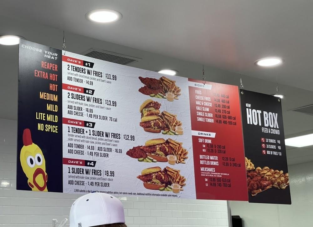 Dave's Hot Chicken Menu image 2